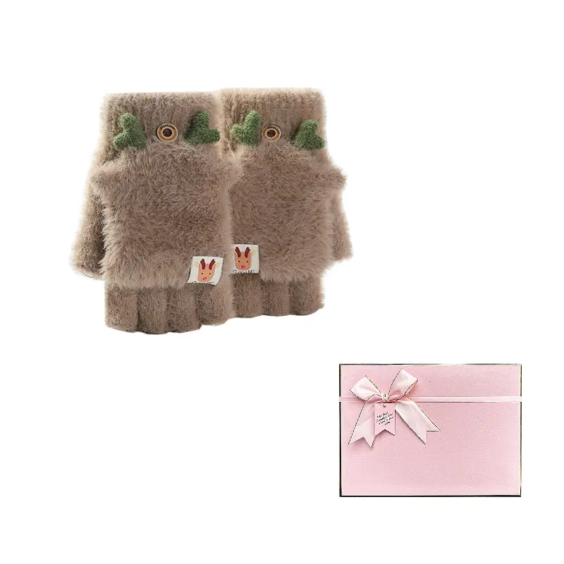 AAJF Трикотажная перчатка из полиэстера для женщин, Khaki
AAJF Трикотажная перчатка из полиэстера для женщин, Khaki