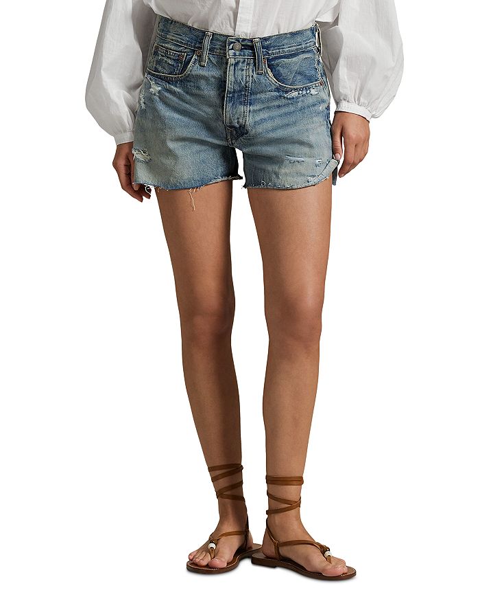 Джинсовые шорты с заниженной талией Ralph Lauren, синий
Джинсовые шорты с заниженной талией Ralph Lauren, синий