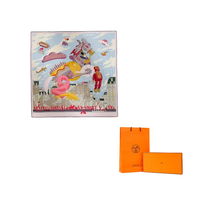 HERMES Шёлковый шарф женский розовый, Pink
HERMES Шёлковый шарф женский розовый, Pink