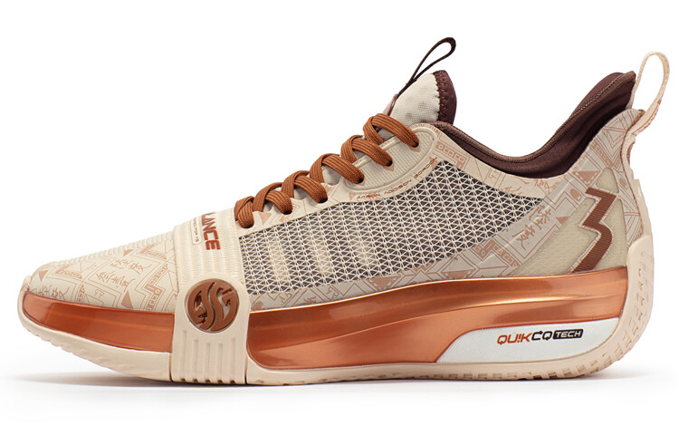 Баскетбольные кроссовки Chan 3 Pro Basketball Shoes Men Low-Top Ivory White/bright Bronze 361°
Баскетбольные кроссовки Chan 3 Pro Basketball Shoes Men Low-Top Ivory White/bright Bronze 361°