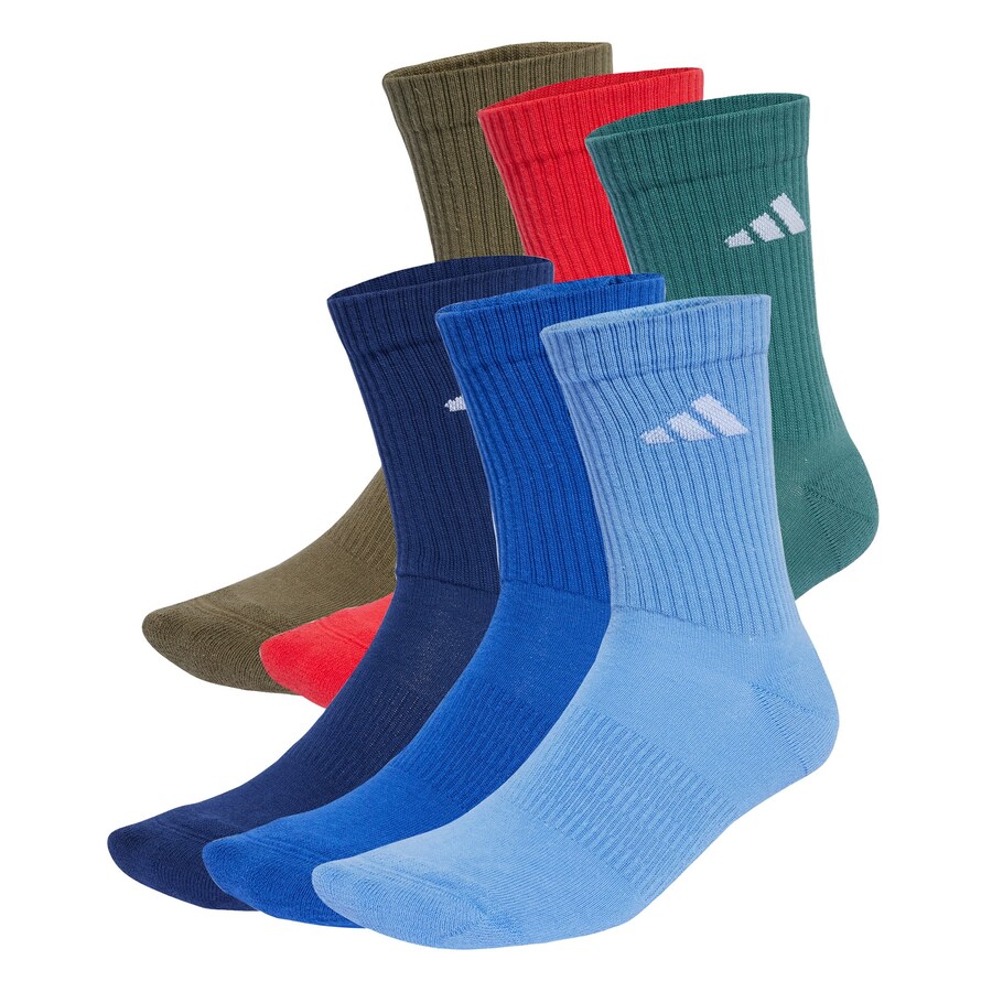 Спортивные носки ADIDAS PERFORMANCE, цвет Blue/Navy/Light blue/Olive/Emerald/Red
Спортивные носки ADIDAS PERFORMANCE, цвет Blue/Navy/Light blue/Olive/Emerald/Red