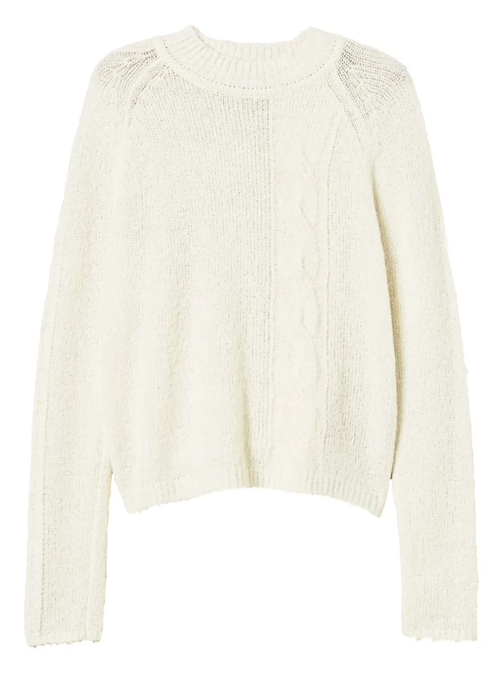 Свитер фактурной вязки с высоким воротником TWINSET, белый
Свитер фактурной вязки с высоким воротником TWINSET, белый