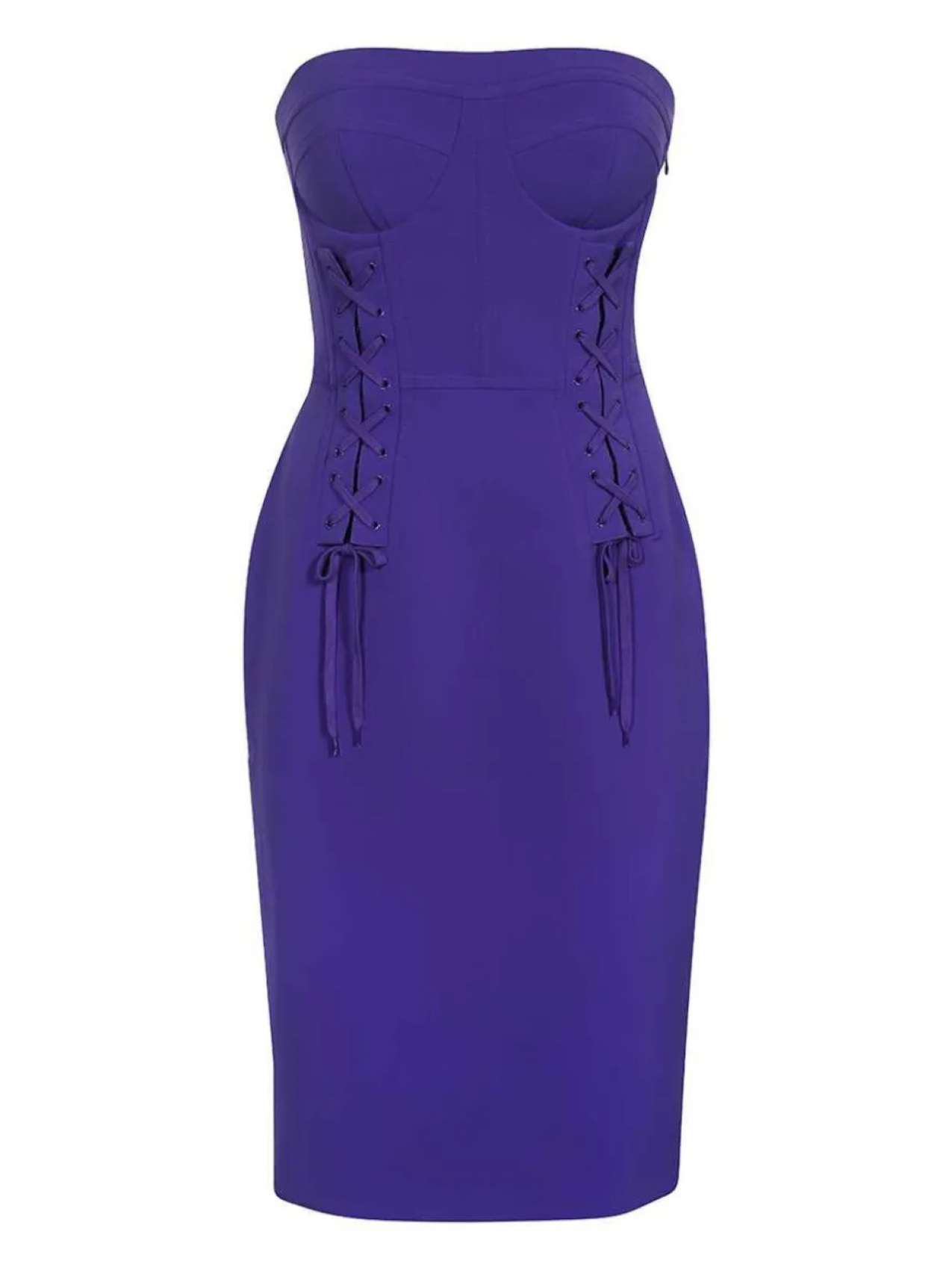 Платье миди в стиле корсета Moschino, фиолетовый
Платье миди в стиле корсета Moschino, фиолетовый