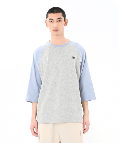 Футболка с рукавом реглан 3/4 New Balance, светло-серый
Футболка с рукавом реглан 3/4 New Balance, светло-серый