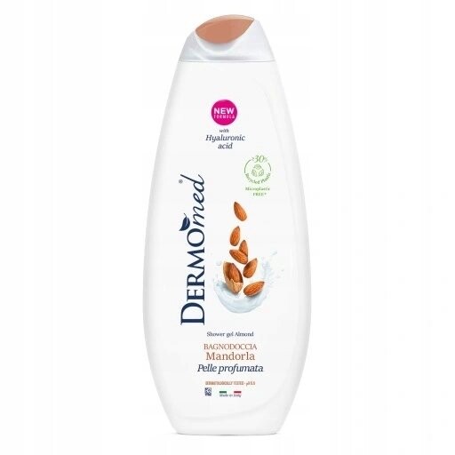 Гель для душа, гиалуроновая кислота мандорлы, 650 мл Dermomed
Гель для душа, гиалуроновая кислота мандорлы, 650 мл Dermomed