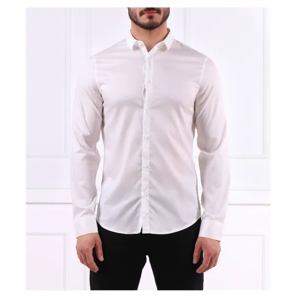Рубашка стандартного кроя Armani Exchange, белый
Рубашка стандартного кроя Armani Exchange, белый