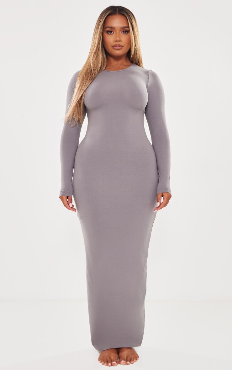 PrettyLittleThing Темно-серое скульптурное платье макси с длинными рукавами, Серый, PrettyLittleThing Темно-серое скульптурное платье макси с длинными рукавами
PrettyLittleThing Темно-серое скульптурное платье макси с длинными рукавами, Серый, PrettyLittleThing Темно-серое скульптурное платье макси с длинными рукавами