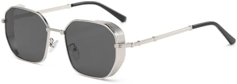 Модные прямоугольные солнцезащитные очки для женщин, металлические солнцезащитные очки, классические минималистичные мужские очки, защита от солнца UV400 MTZJH, Silver Grey
Модные прямоугольные солнцезащитные очки для женщин, металлические солнцезащитные очки, классические минималистичные мужские очки, защита от солнца UV400 MTZJH, Silver Grey