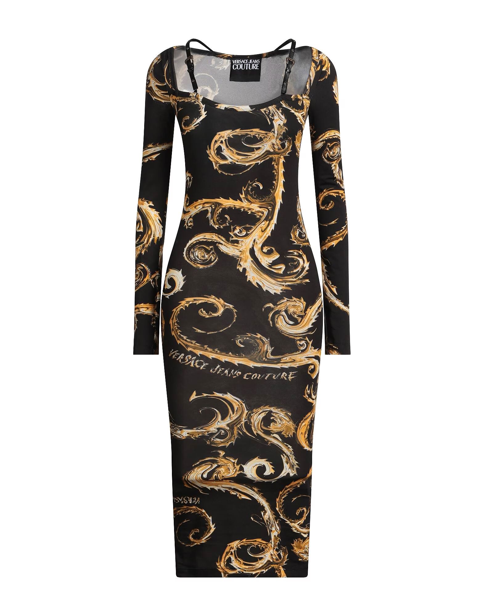 Платье миди Versace Jeans Couture, черный
Платье миди Versace Jeans Couture, черный