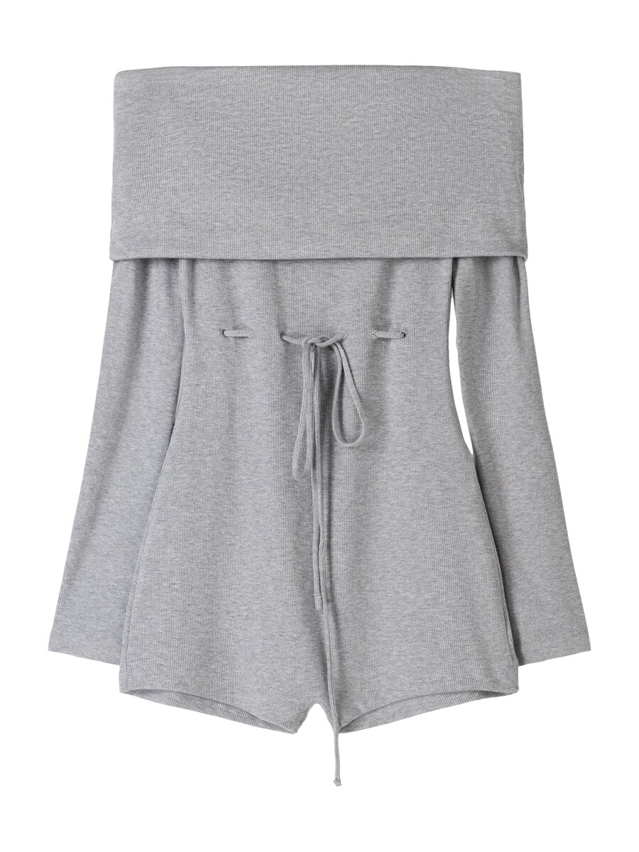 Комбинезон Bershka, пятнистый серый
Комбинезон Bershka, пятнистый серый