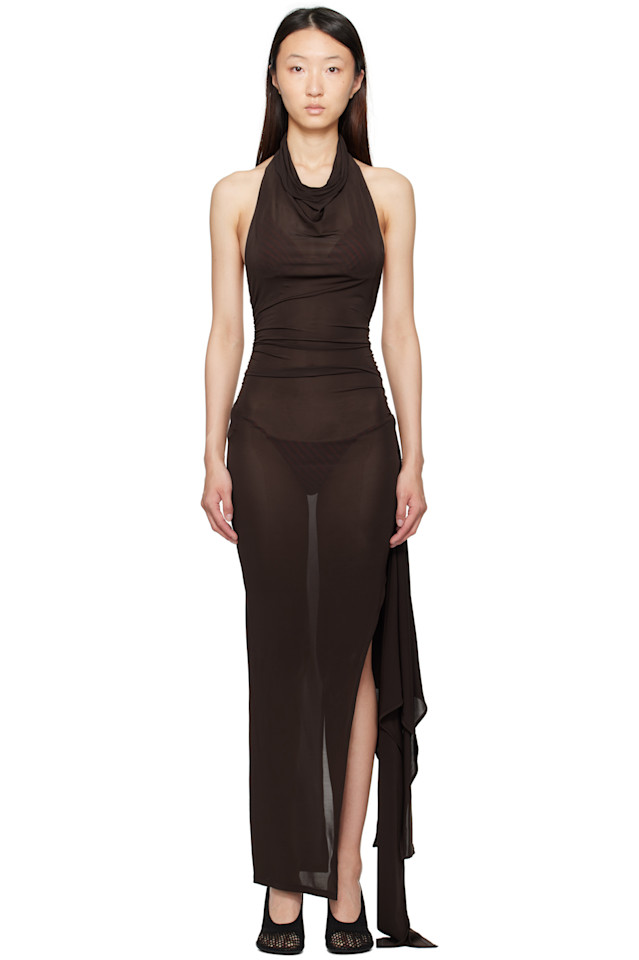 Халакон макси-платье Paloma Wool, коричневый
Халакон макси-платье Paloma Wool, коричневый