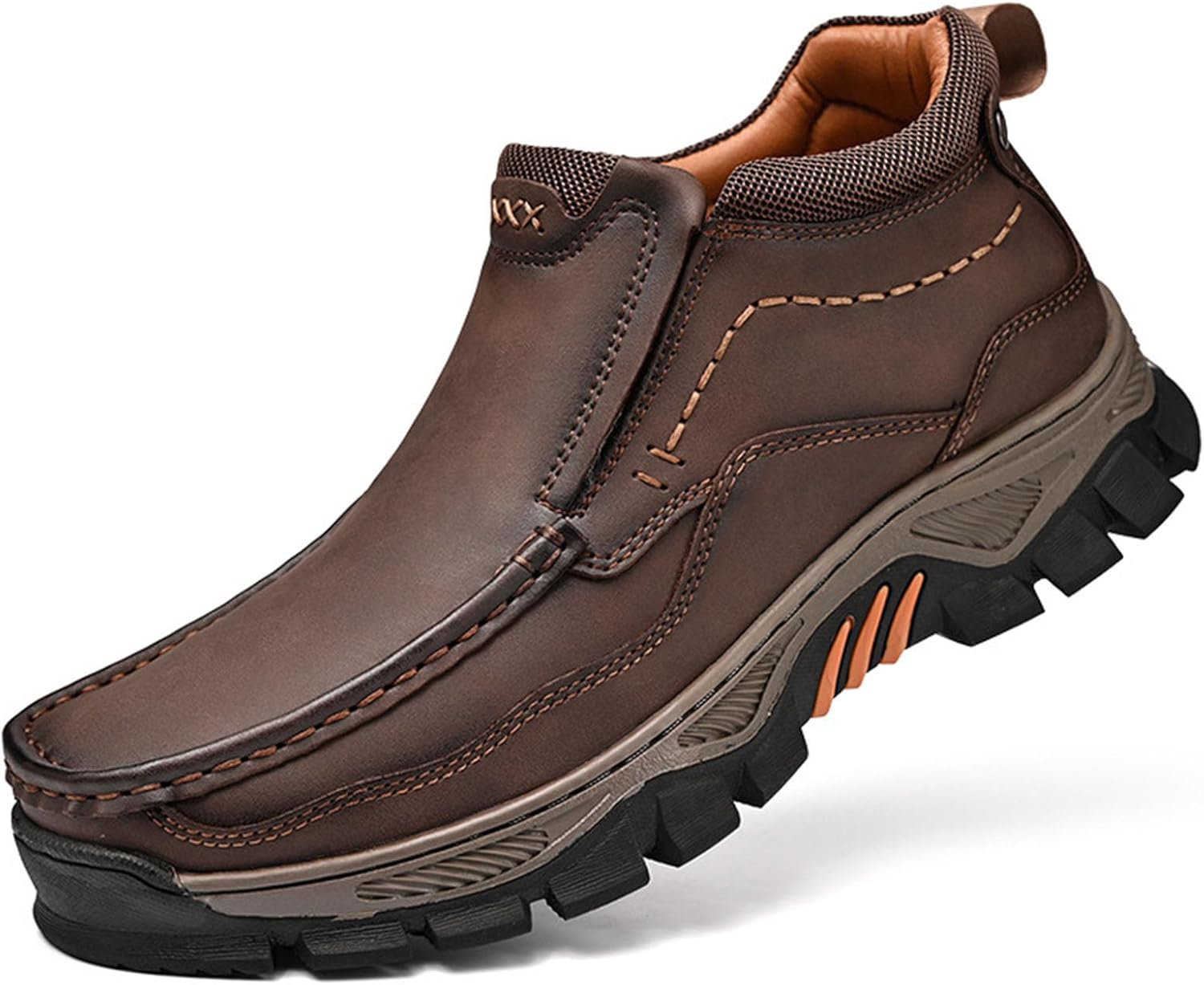 Мужские удобные дышащие кожаные ботинки ZPPORDMR с ручной прошивкой, винтажные классические короткие мокасины, противоскользящие повседневные походные ботинки, темно-коричневый
Мужские удобные дышащие кожаные ботинки ZPPORDMR с ручной прошивкой, винтажные классические короткие мокасины, противоскользящие повседневные походные ботинки, темно-коричневый