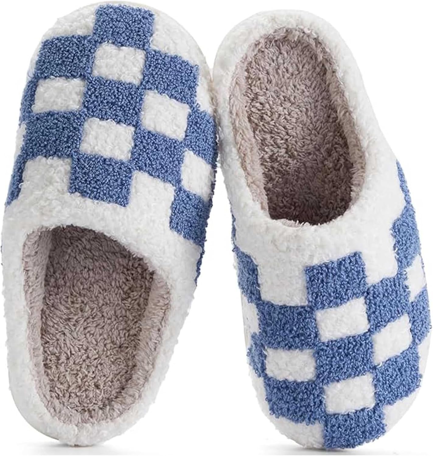 Забавные сланцы QBTZJ на Хэллоуин для женщин и мужчин, милые плюшевые теплые удобные легкие тапочки для пар, Checkered 4
Забавные сланцы QBTZJ на Хэллоуин для женщин и мужчин, милые плюшевые теплые удобные легкие тапочки для пар, Checkered 4