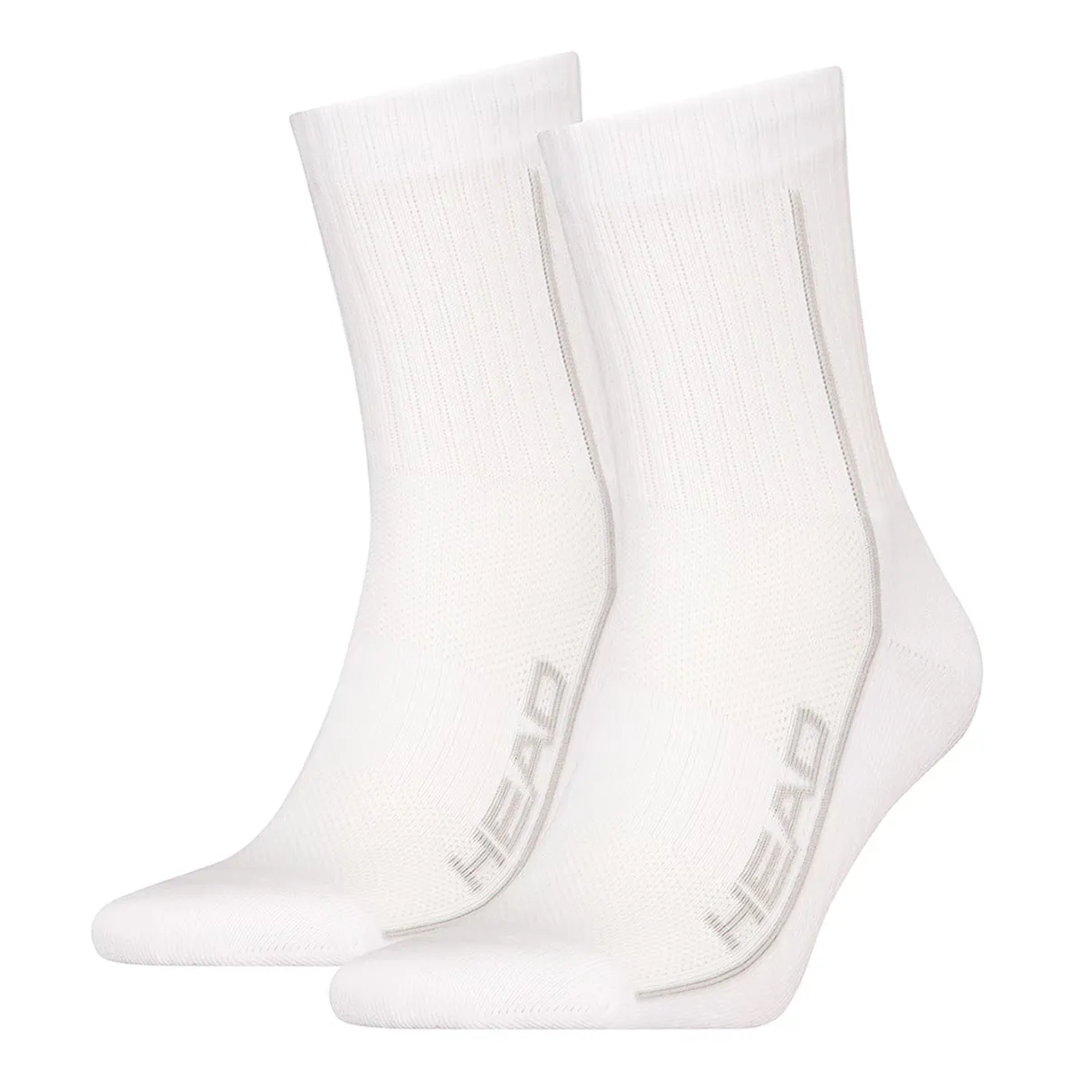 Носки 2P Performance Head, белый/серый 
Носки 2P Performance Head, белый/серый