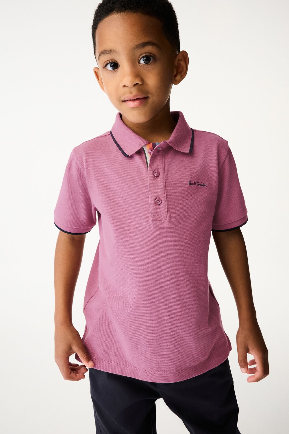 Футболка поло с коротким рукавом для мальчиков из 100% хлопка Paul Smith Junior, фиолетовый
Футболка поло с коротким рукавом для мальчиков из 100% хлопка Paul Smith Junior, фиолетовый