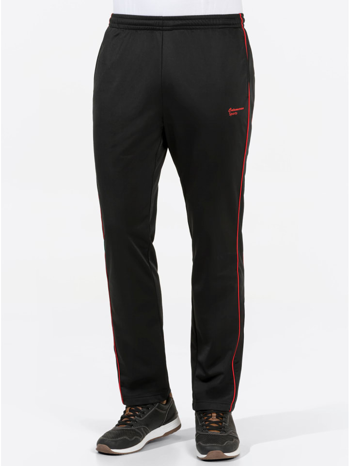 Повседневные брюки черного и красного цветов WITT WEIDEN
Повседневные брюки черного и красного цветов WITT WEIDEN