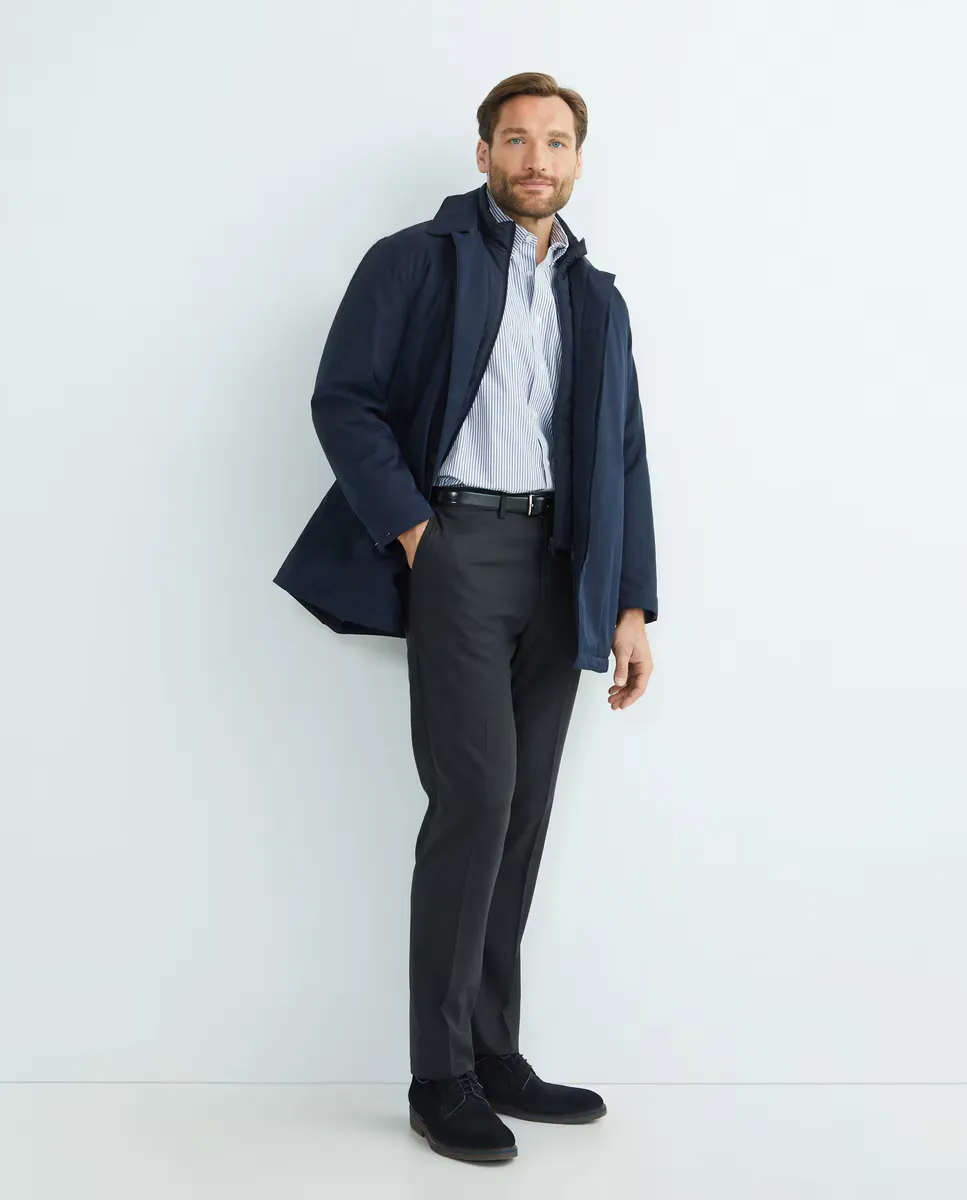 Мужские классические брюки больших размеров Emidio Tucci, темно-серый
Мужские классические брюки больших размеров Emidio Tucci, темно-серый