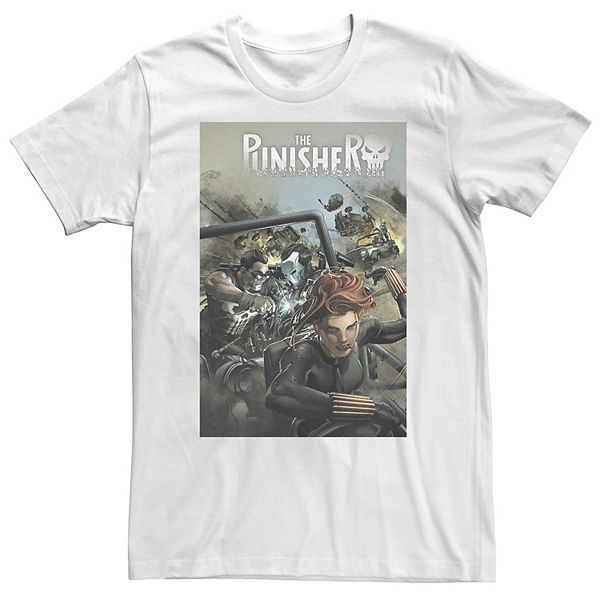Футболка Big & Tall Punisher Black Widow Comic Cover Marvel
Футболка Big & Tall Punisher Black Widow Comic Cover Marvel