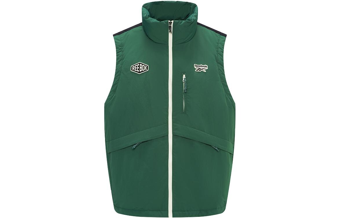 Жилет унисекс темно-зеленый/черный Reebok
Жилет унисекс темно-зеленый/черный Reebok
