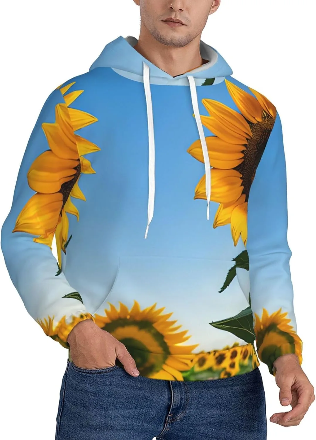 Мужская флисовая толстовка с капюшоном X-Large, черная, с принтом подсолнухов SamLng
Мужская флисовая толстовка с капюшоном X-Large, черная, с принтом подсолнухов SamLng