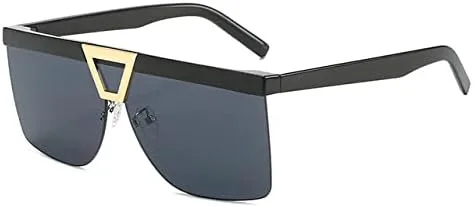 Солнцезащитные очки без оправы для женщин, прозрачные, с градиентным переходом, мужские солнцезащитные очки, женские очки с защитой от УФ-излучения UV400 MTZJH, Black
Солнцезащитные очки без оправы для женщин, прозрачные, с градиентным переходом, мужские солнцезащитные очки, женские очки с защитой от УФ-излучения UV400 MTZJH, Black