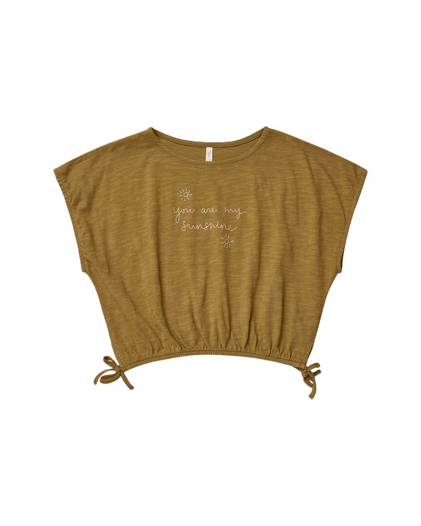 Укороченная футболка Rylee + Cru Collective, желтый
Укороченная футболка Rylee + Cru Collective, желтый