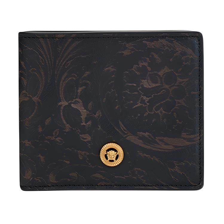 VERSACE Кошелек из натуральной кожи Cow Leather мужской Black Gold
VERSACE Кошелек из натуральной кожи Cow Leather мужской Black Gold