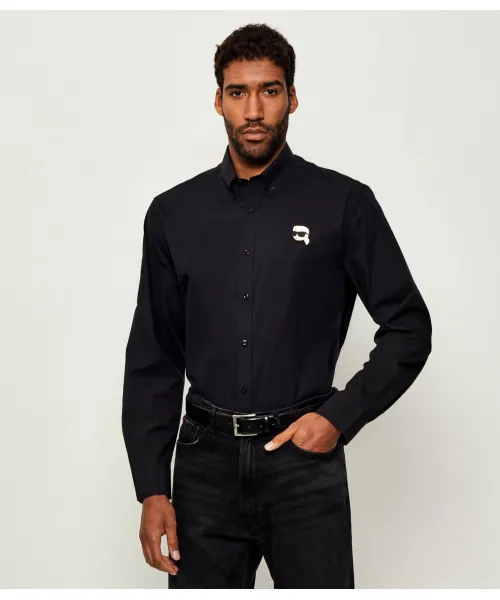 Рубашка Regular fit Karl Lagerfeld, черный
Рубашка Regular fit Karl Lagerfeld, черный