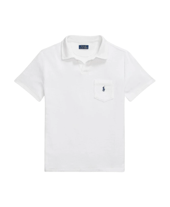 Поло из махровой ткани Ralph Lauren, белый
Поло из махровой ткани Ralph Lauren, белый