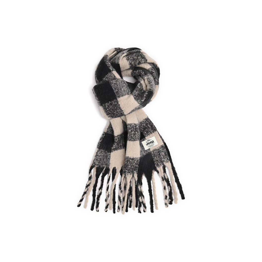 Jeep Вязаный шарф унисекс, Black Gray
Jeep Вязаный шарф унисекс, Black Gray