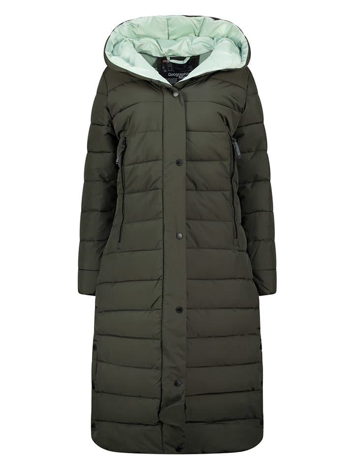 Стеганое пальто Geographical Norway Steppmantel, хаки
Стеганое пальто Geographical Norway Steppmantel, хаки