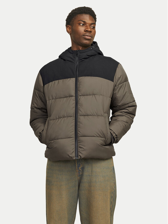 Пуховик стандартного кроя Jack&Jones, коричневый
Пуховик стандартного кроя Jack&Jones, коричневый