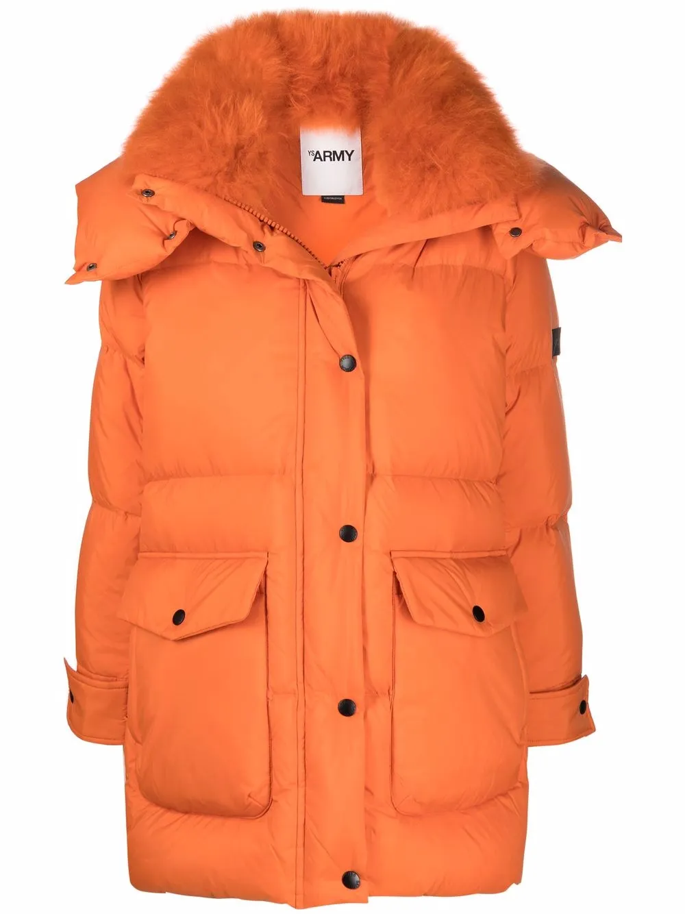 Парка с капюшоном YVES SALOMON, оранжевый
Парка с капюшоном YVES SALOMON, оранжевый