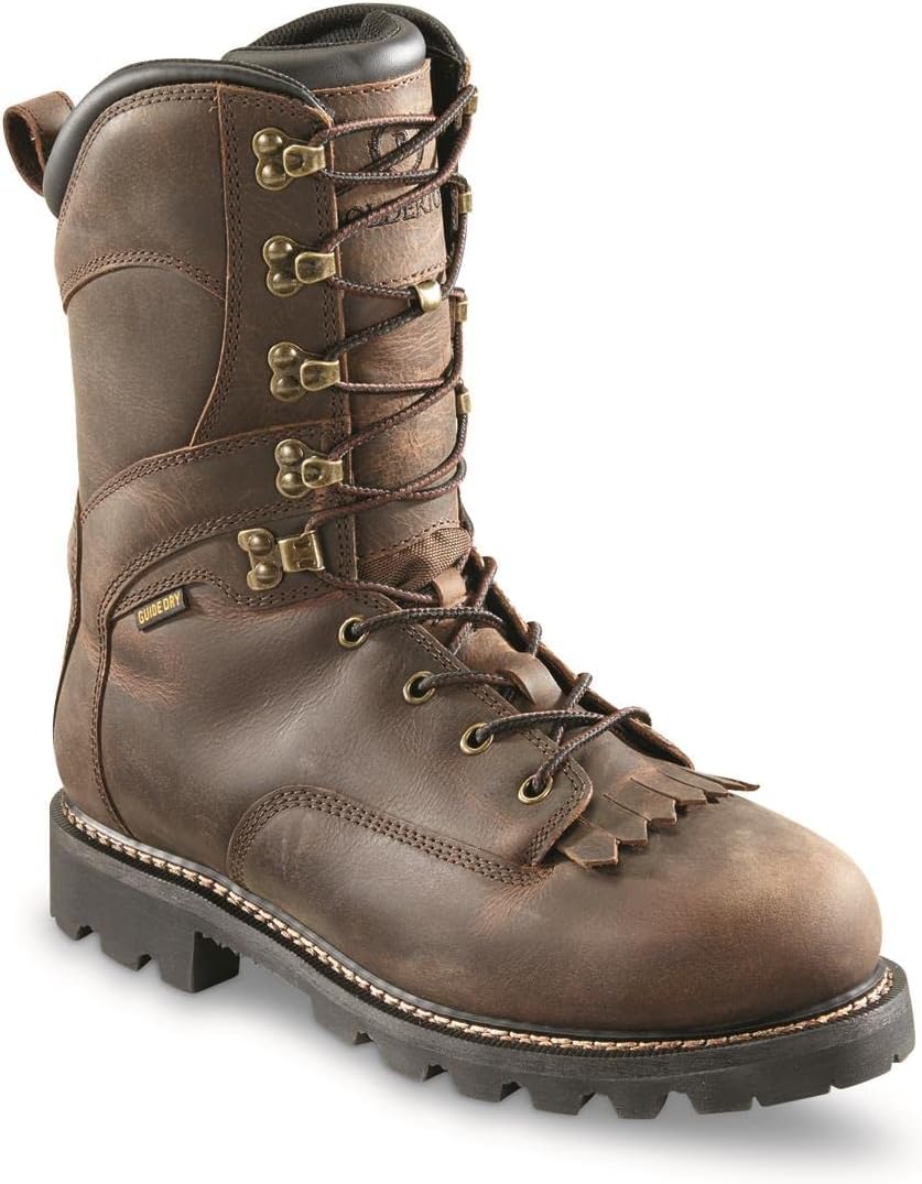 Мужские охотничьи ботинки Outlands 10" с водонепроницаемой и утепленной конструкцией, кожаные, на шнуровке, с нескользящей резиновой подошвой, 800 грамм Bolderton, коричневый
Мужские охотничьи ботинки Outlands 10" с водонепроницаемой и утепленной конструкцией, кожаные, на шнуровке, с нескользящей резиновой подошвой, 800 грамм Bolderton, коричневый