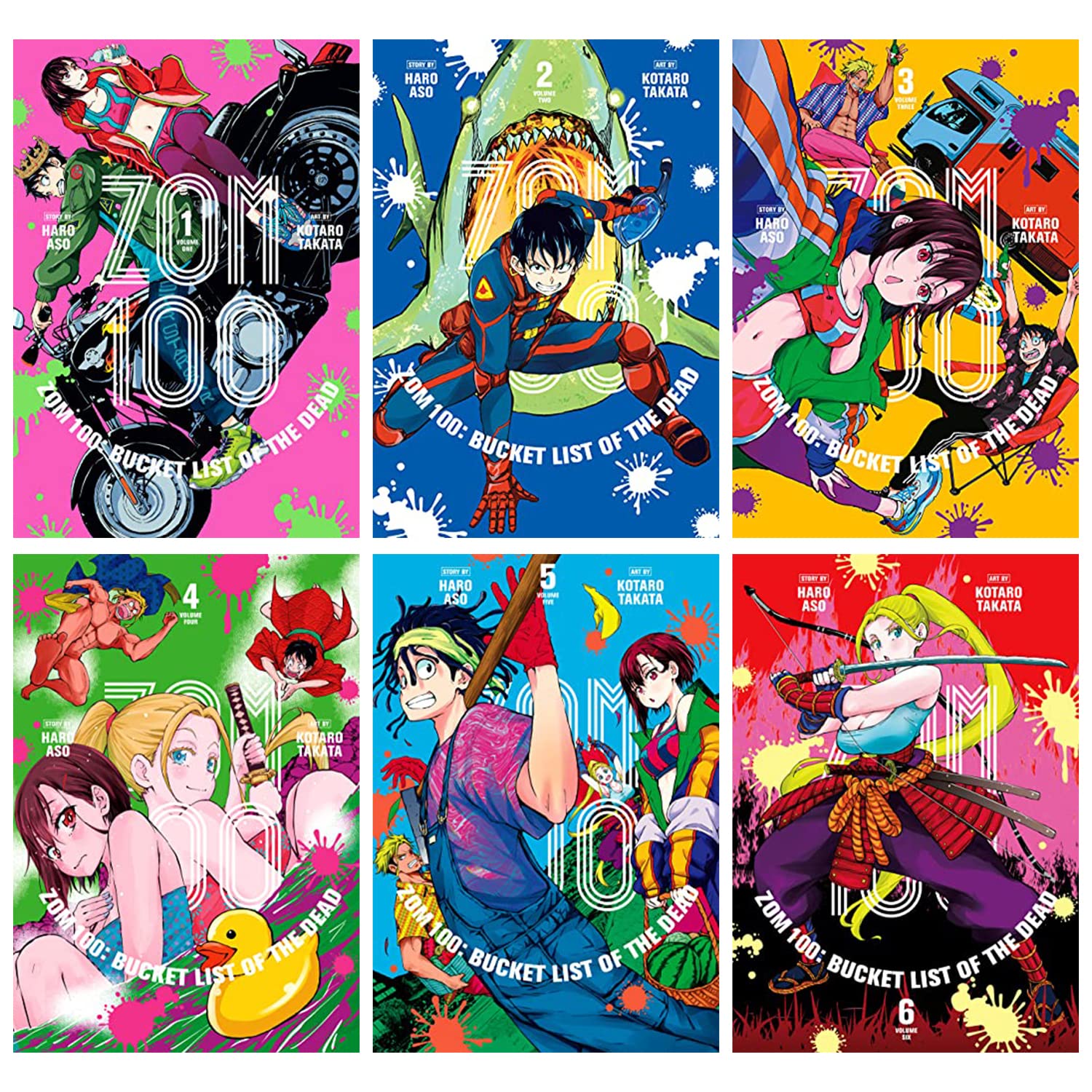 Zom 100: Bucket List of the Dead Manga Set Vol 1-6 (Generic)
Zom 100: Bucket List of the Dead Manga Set Vol 1-6 (Generic)