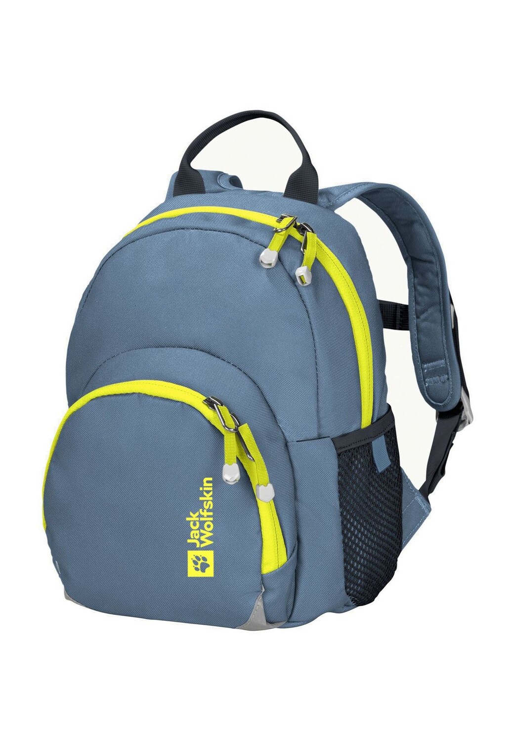 Детский рюкзак, двусторонняя молния, адресная бирка, детский Jack Wolfskin, цвет Elemental Blu