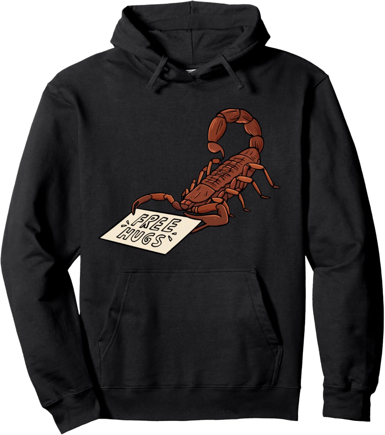 Незаменимая вещь для любителей ядовитых животных: худи с дизайном Free Hug Scorpion Red Scorpion Designs, черный
Незаменимая вещь для любителей ядовитых животных: худи с дизайном Free Hug Scorpion Red Scorpion Designs, черный