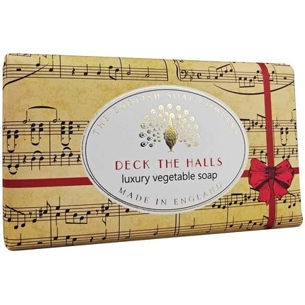 Мыло «Праздничное» The English Soap Company 190г Deck the Halls Глинтвейн
Мыло «Праздничное» The English Soap Company 190г Deck the Halls Глинтвейн