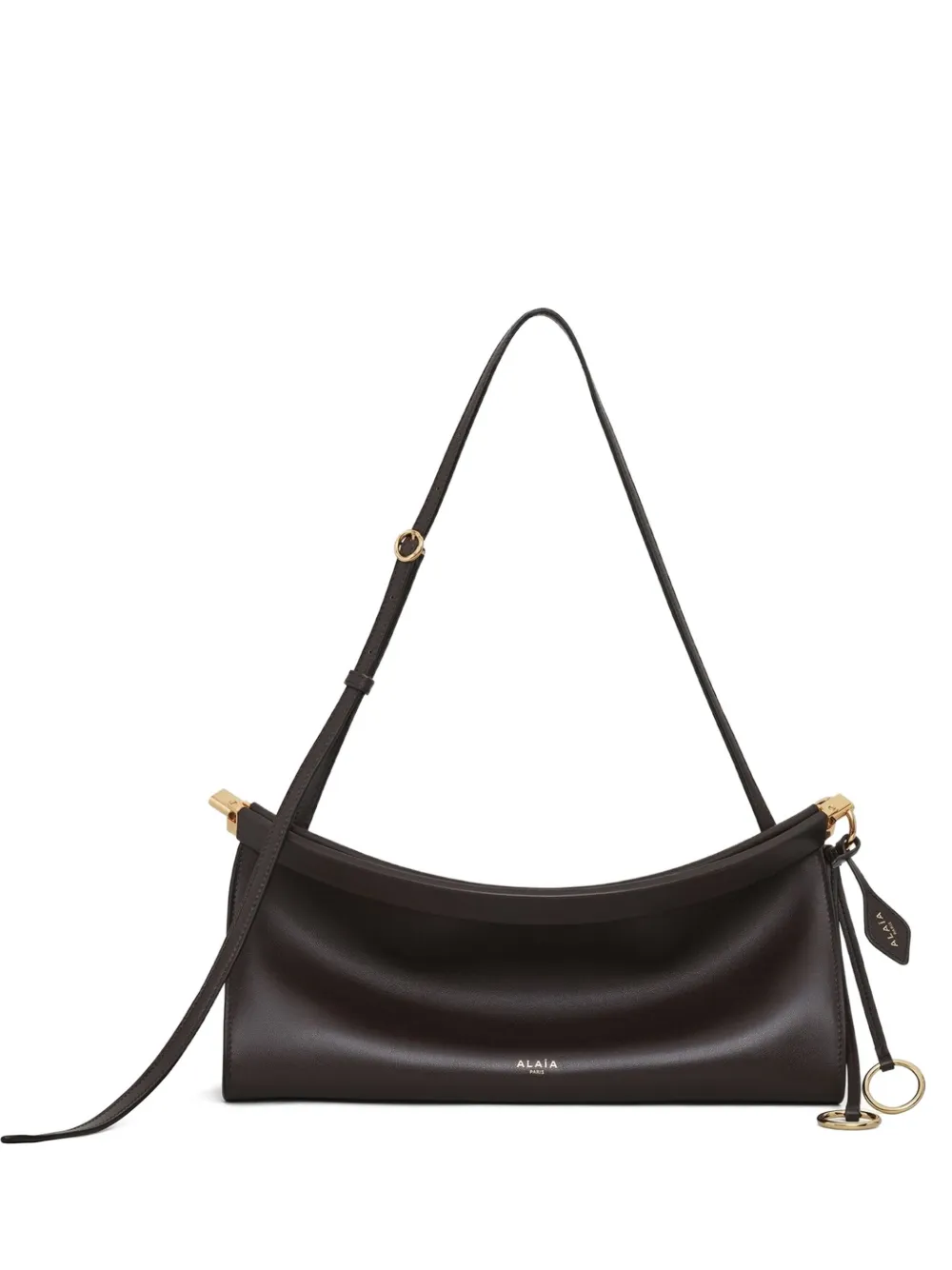 Сумка на плечо Medium Le Click East West Alaïa, коричневый
Сумка на плечо Medium Le Click East West Alaïa, коричневый