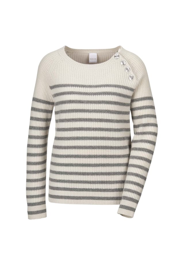 Свитер с круглым вырезом в полоску Madeleine, мультиколор
Свитер с круглым вырезом в полоску Madeleine, мультиколор