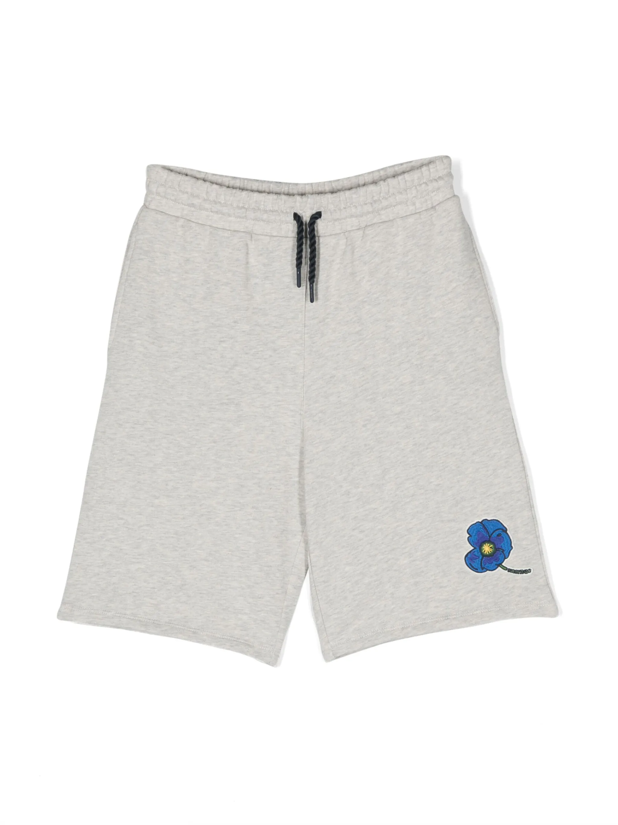 Шорты с цветочной вышивкой Kenzo Kids, серый
Шорты с цветочной вышивкой Kenzo Kids, серый