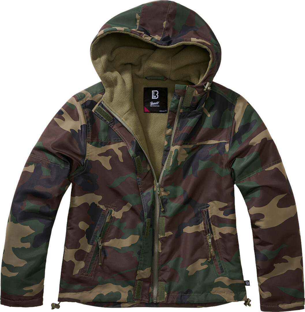 Куртка Brandit Windbreaker Frontzip Ladies Jacket, цвет Woodland, Коричневый, Куртка Brandit Windbreaker Frontzip Ladies Jacket, цвет Woodland
Куртка Brandit Windbreaker Frontzip Ladies Jacket, цвет Woodland, Коричневый, Куртка Brandit Windbreaker Frontzip Ladies Jacket, цвет Woodland
