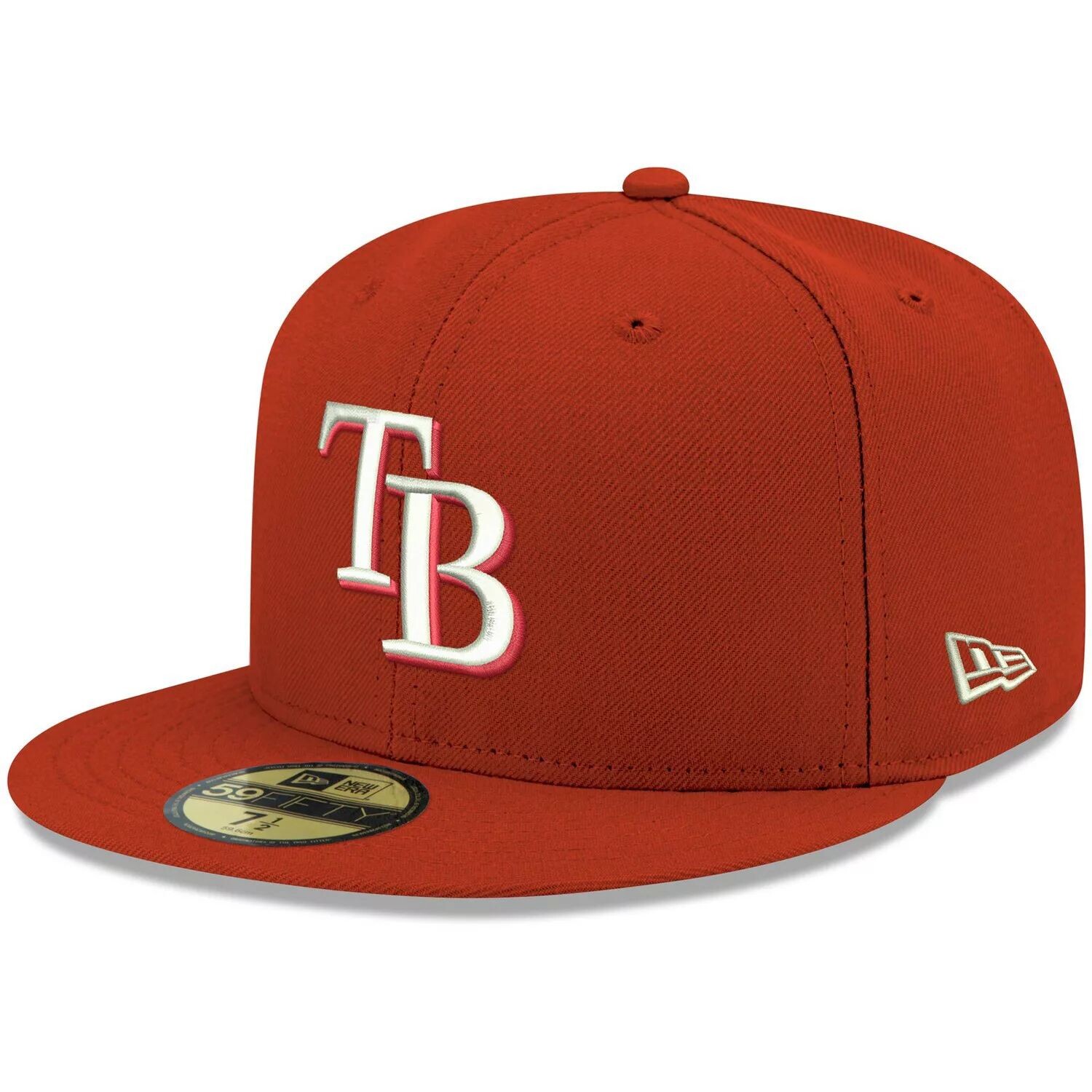 Мужская приталенная кепка New Era Red Tampa Bay Rays Logo белая 59FIFTY
Мужская приталенная кепка New Era Red Tampa Bay Rays Logo белая 59FIFTY