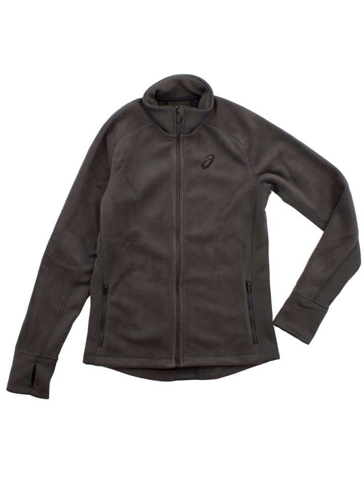 Куртка из флиса серого цвета asics
Куртка из флиса серого цвета asics
