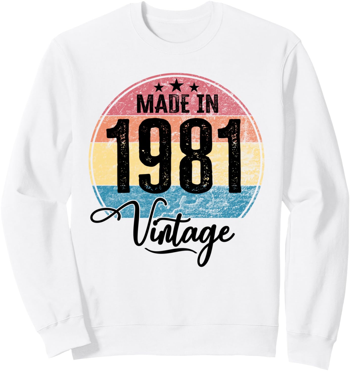 Винтажная толстовка ко дню рождения 1981 года Kattos - Happy Birthday 1981, белый
Винтажная толстовка ко дню рождения 1981 года Kattos - Happy Birthday 1981, белый