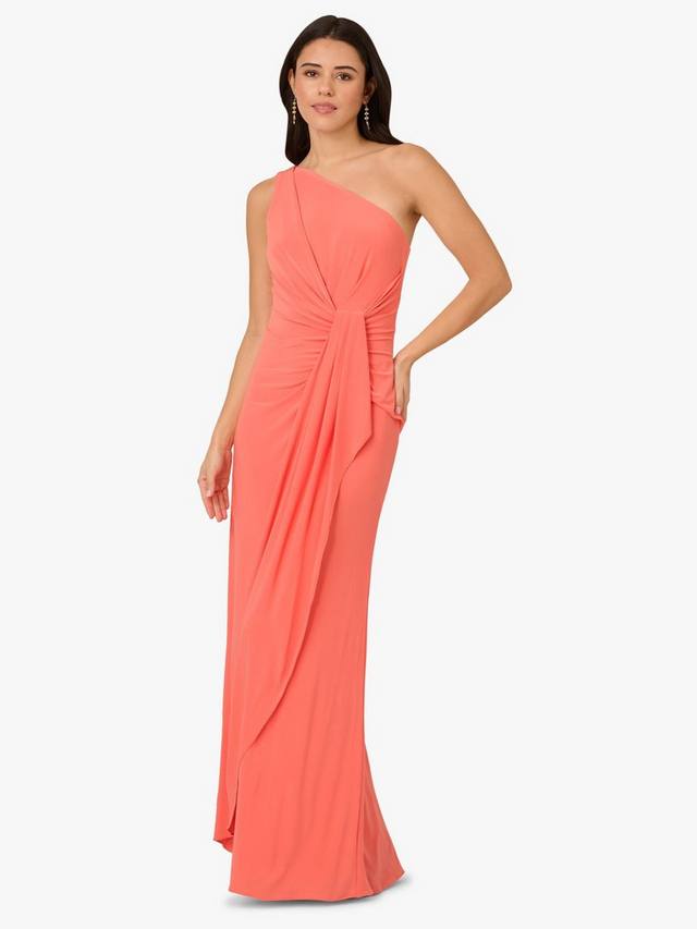Платье макси с асимметричной драпировкой Adrianna Papell, цвет Orange Coral
Платье макси с асимметричной драпировкой Adrianna Papell, цвет Orange Coral