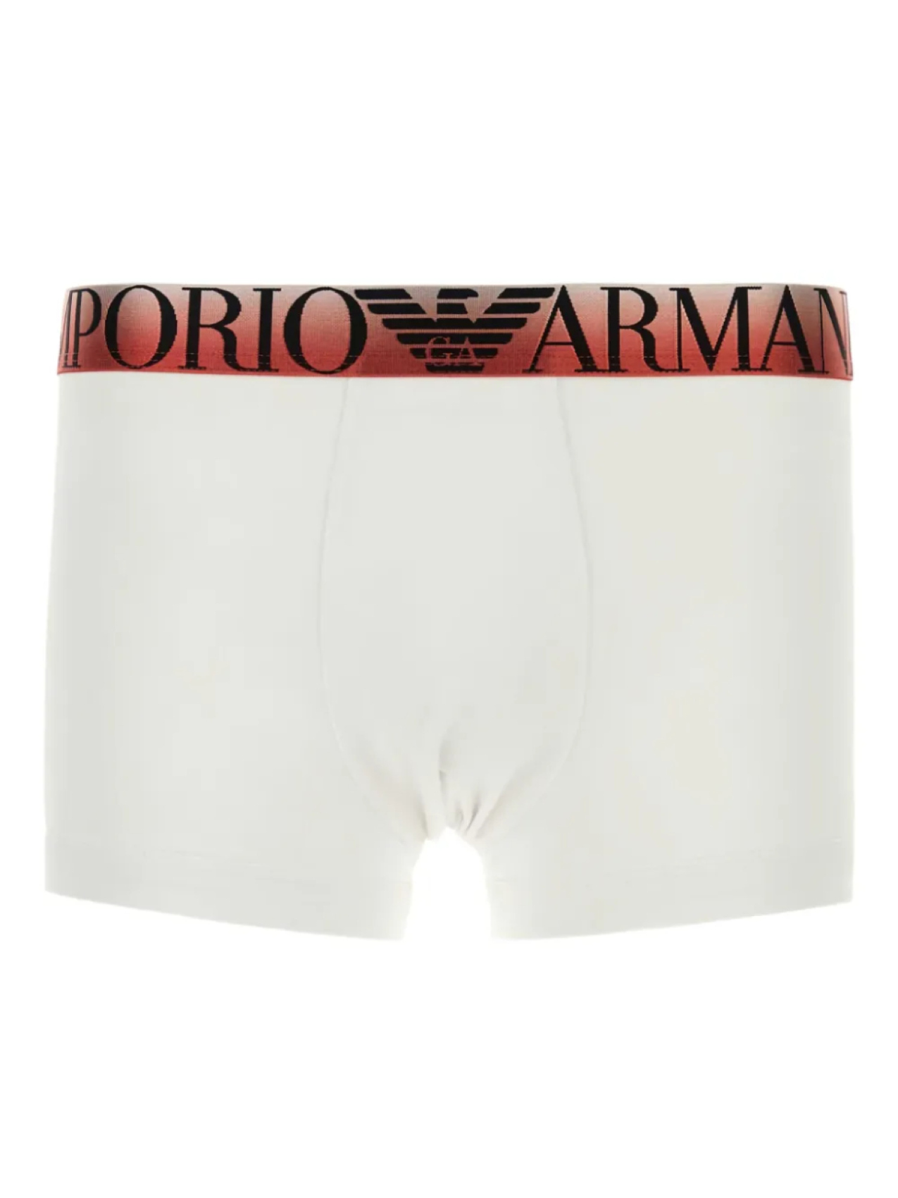 Боксеры с логотипом на поясе Emporio Armani, белый 
Боксеры с логотипом на поясе Emporio Armani, белый