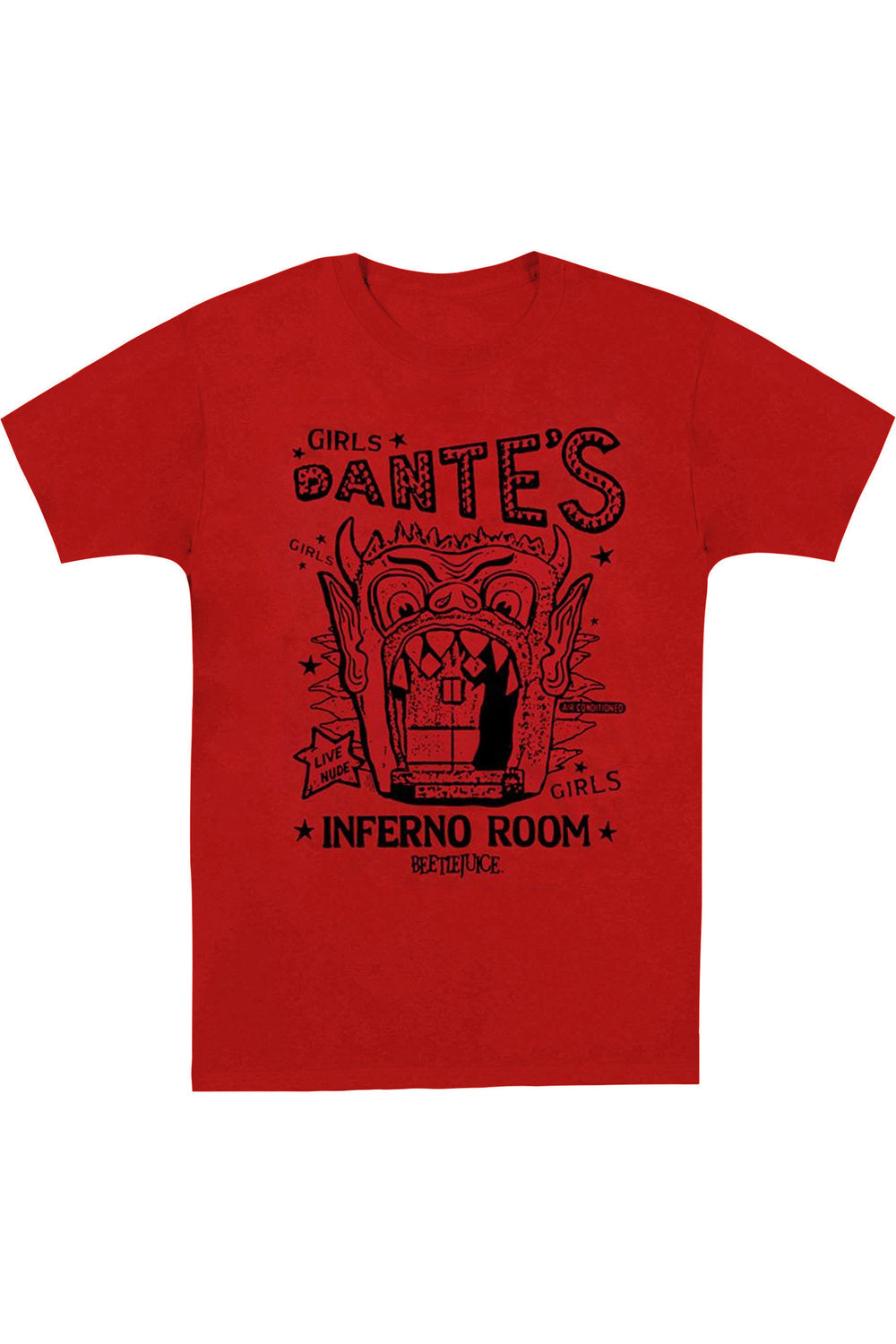 Футболка с коротким рукавом для взрослых Beetlejuice Dantes Inferno Room Gildan, красный
Футболка с коротким рукавом для взрослых Beetlejuice Dantes Inferno Room Gildan, красный