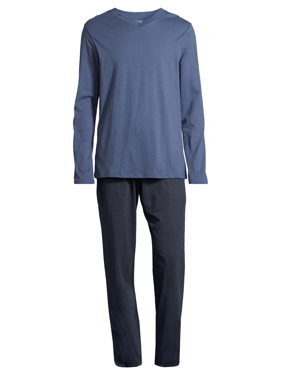 Длинная пижама SCHIESSER Night & Home, темно-синий
Длинная пижама SCHIESSER Night & Home, темно-синий