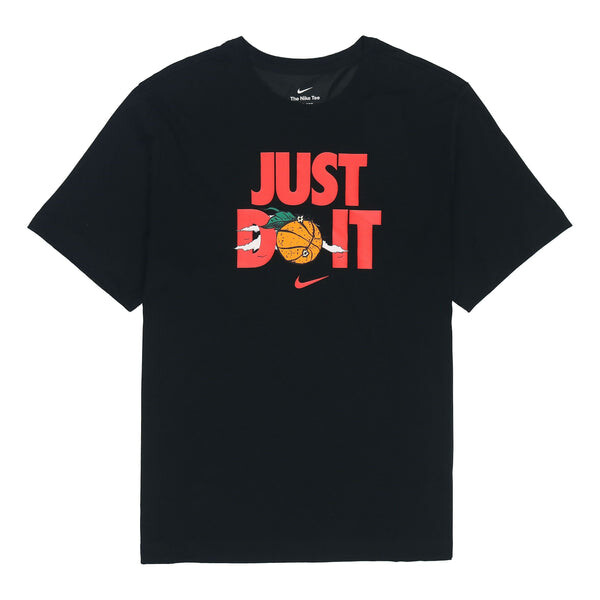 Футболка Nike Just Do It Alphabet Printing Round Neck Short Sleeve Black, мультиколор 
Футболка Nike Just Do It Alphabet Printing Round Neck Short Sleeve Black, мультиколор